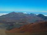 Haleakala Crater, Looking North with Cinder Cones, Maui, Hawaii
