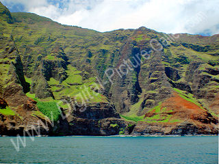 Awa'awapuhi Valley, Na Pali Coast, Kauai, Hawaii